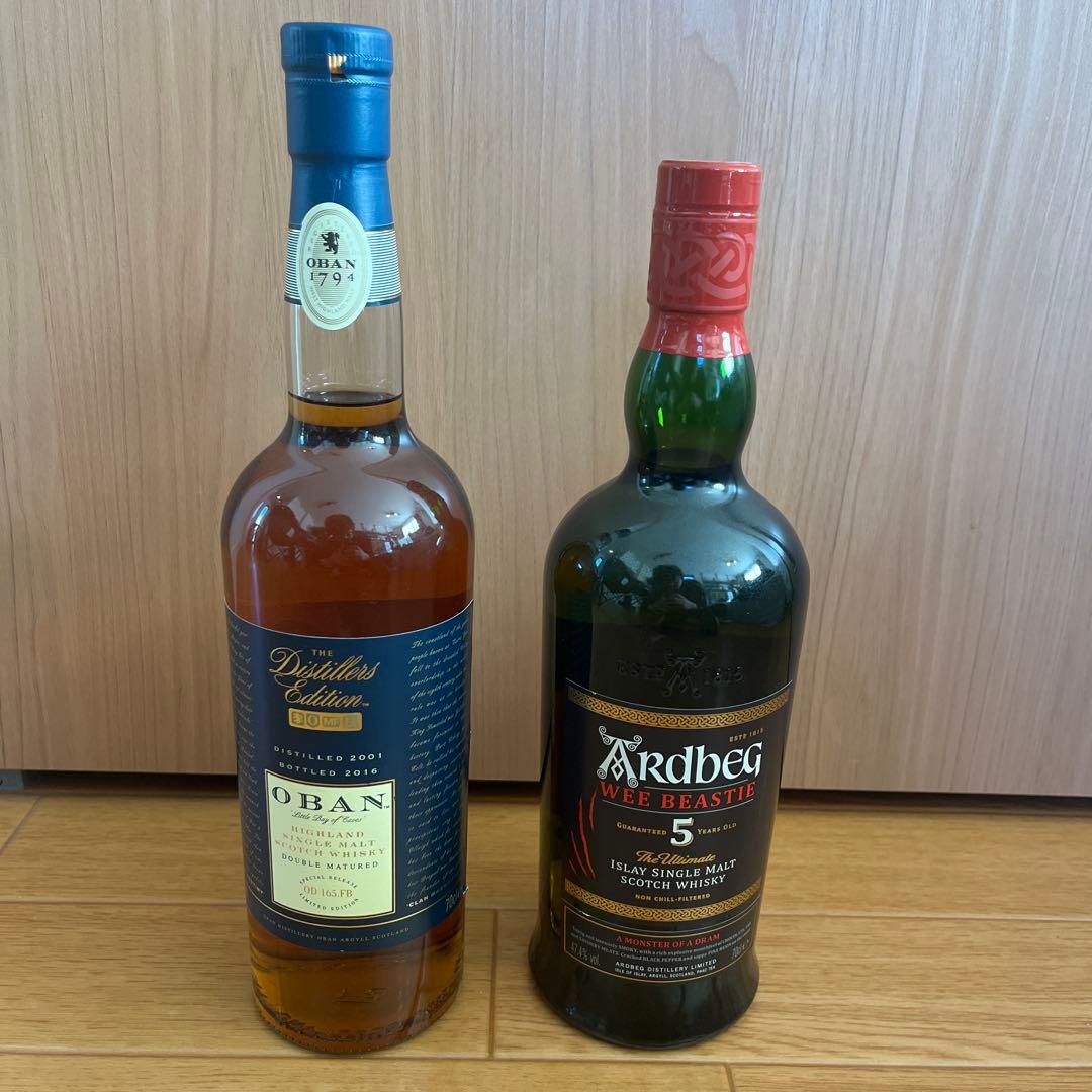 アードベックWee Beastie 5&オーバン 1794