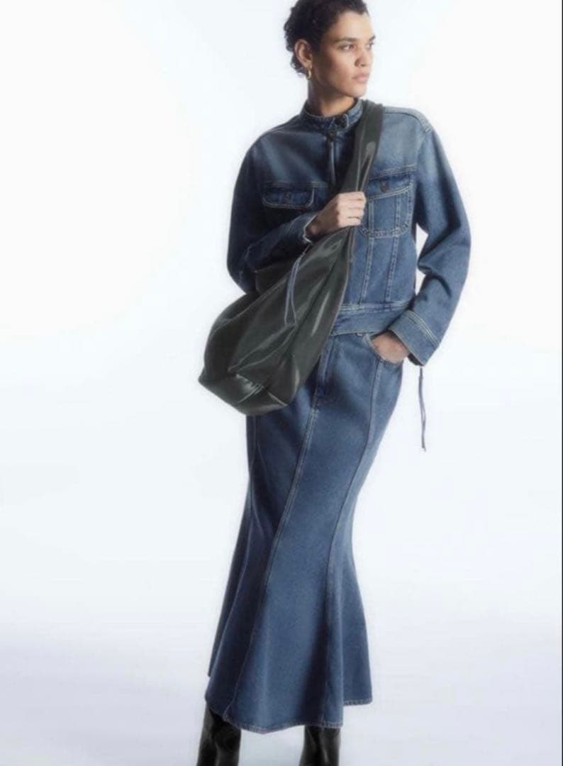 COS HIGH-SHINE BAG ハイシャイン ショルダーバッグ 深水光太