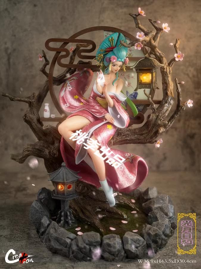 新品未開封『ワンピース』光月日和　/　小紫　ガレージキット スタチュー