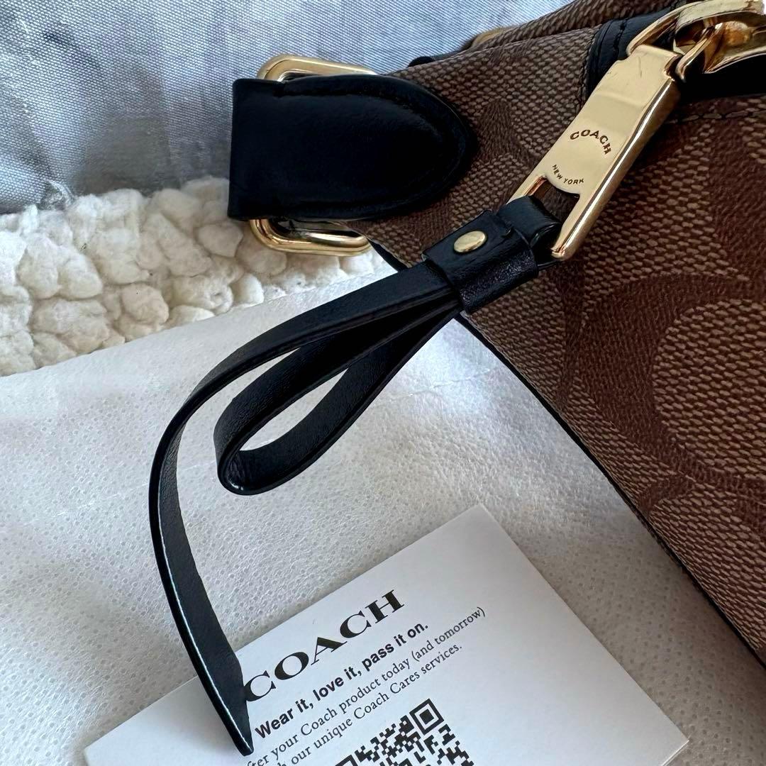 未使用級　COACH×Chelsea 限定コラボ ボディバッグ レザー PVC