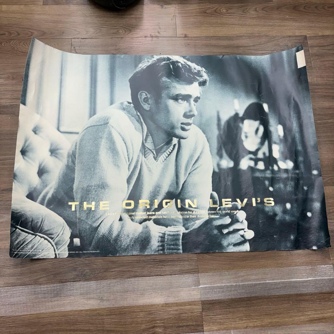 リーバイス ジェームス・ディーン ポスター THE ORIGIN LEVI’S