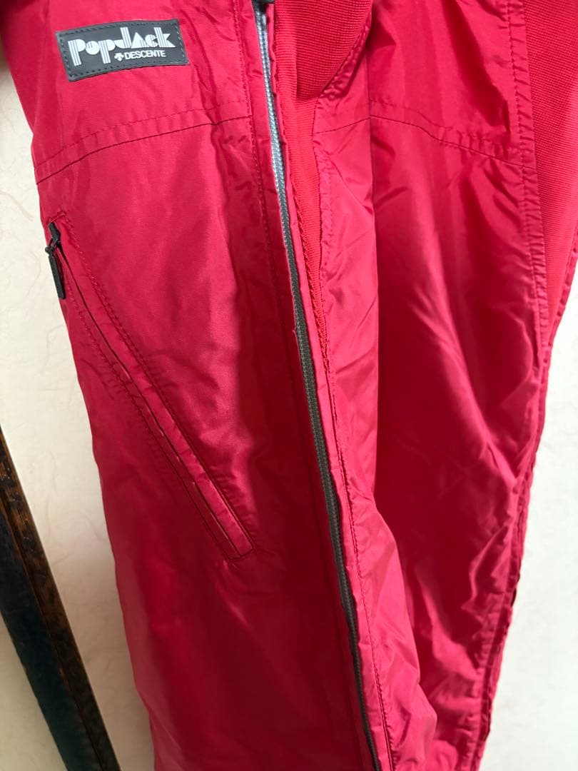 DESCENTE デサント　スキーウェア　赤