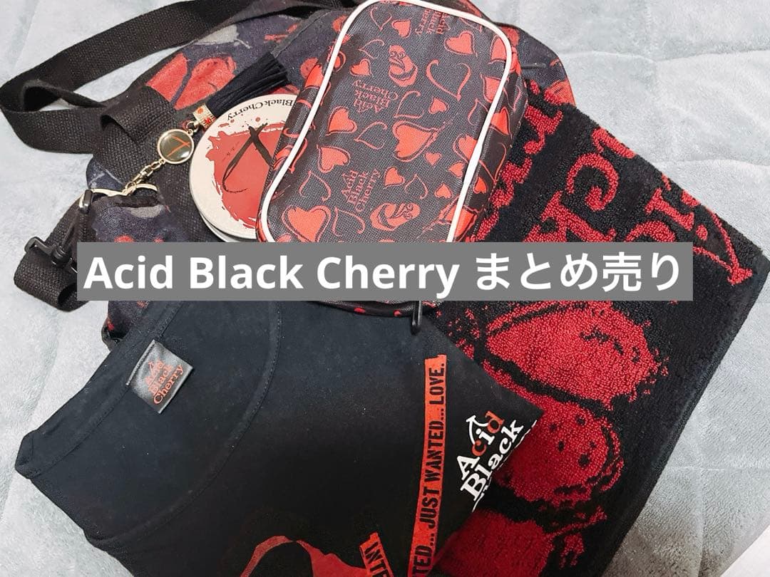 【美品】Acid Black Cherry Tシャツ タオル グッズその他
