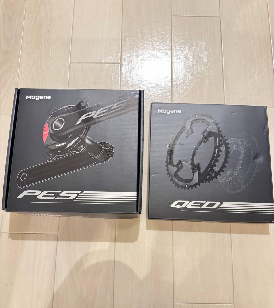 165mm Magene PES QED パワーメーターセット
