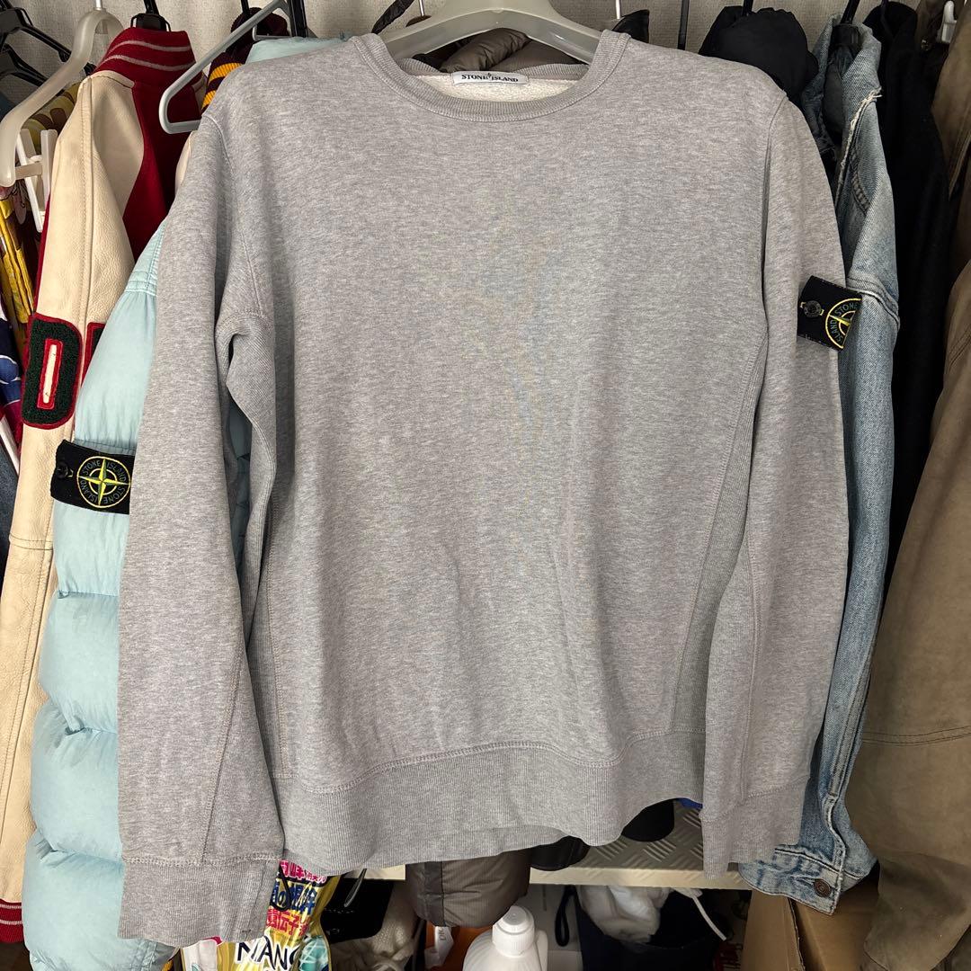 STONE  グレー 長袖 トレーナー