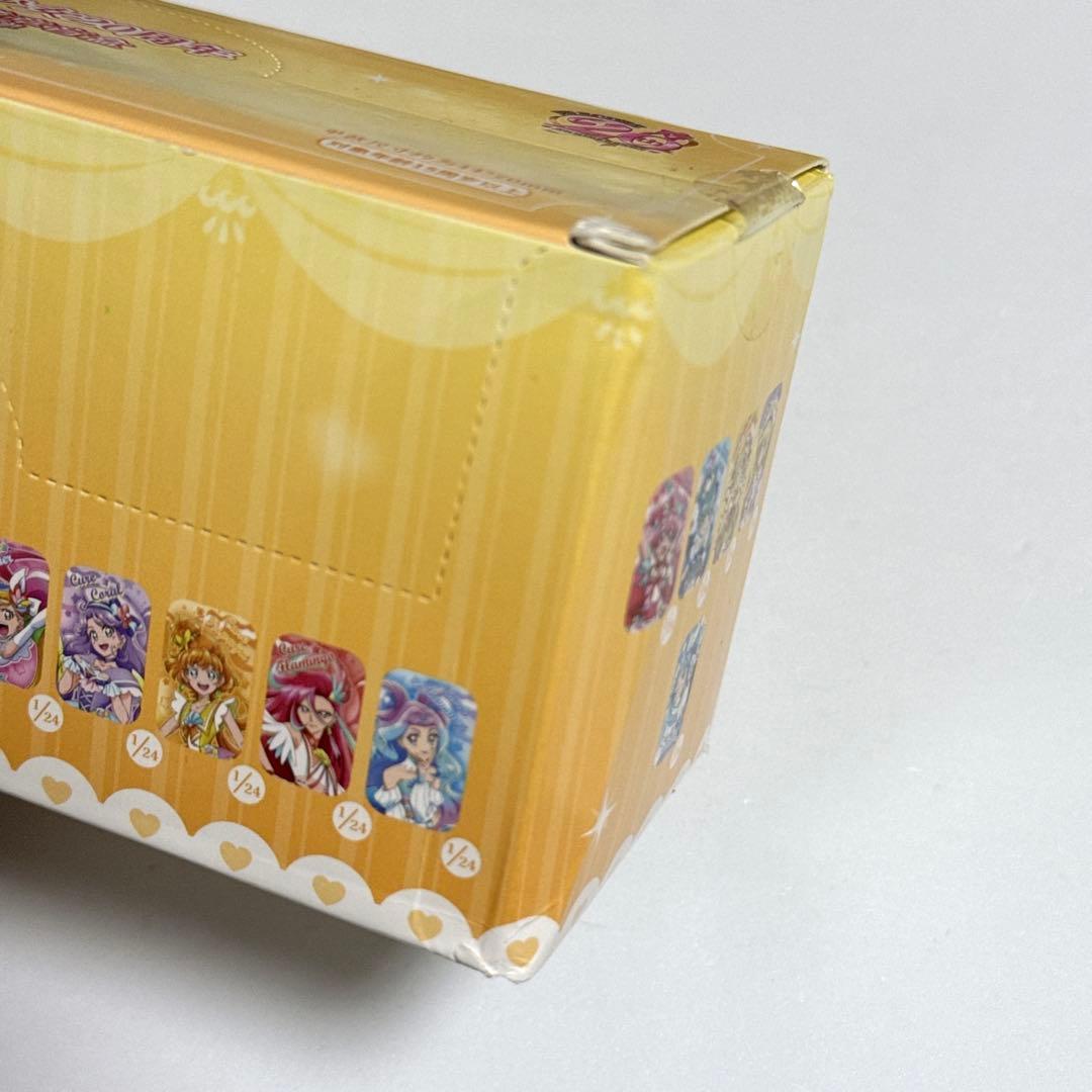 プリキュア　20周年　スクエア缶バッジ　BOX ボックス