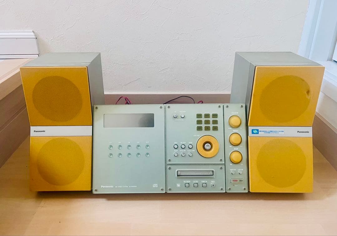 【動作確認済】Panasonic CD／MDコンポ SA-PM50MD
