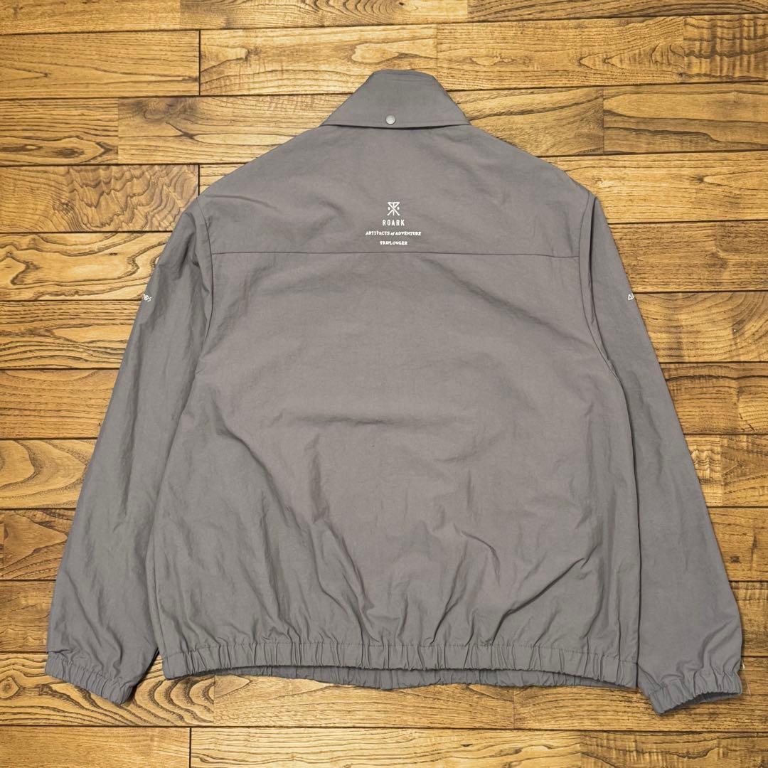 ROARK ナイロンジャケット グレー Lサイズ