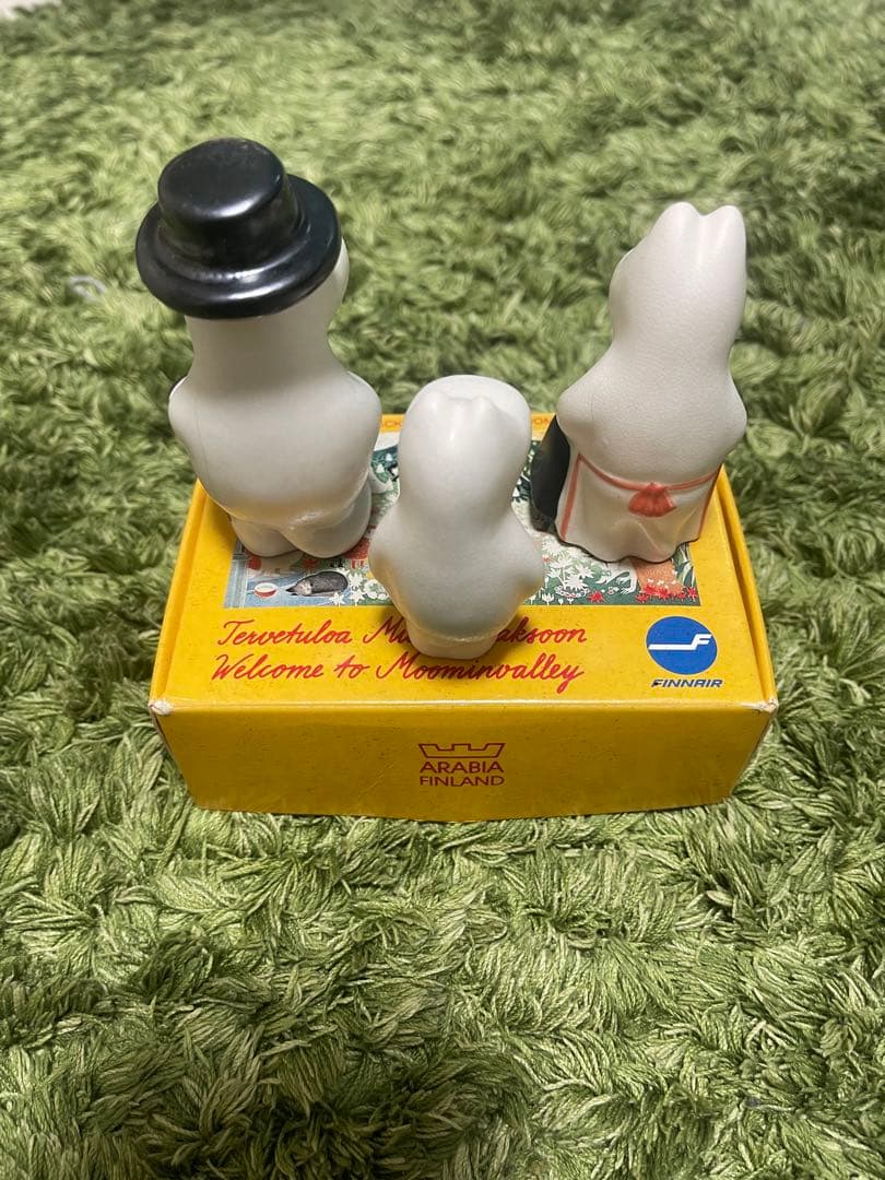 希少価値！入手困難 ！アラビア社 ARABIA ムーミン 3体セット 廃盤