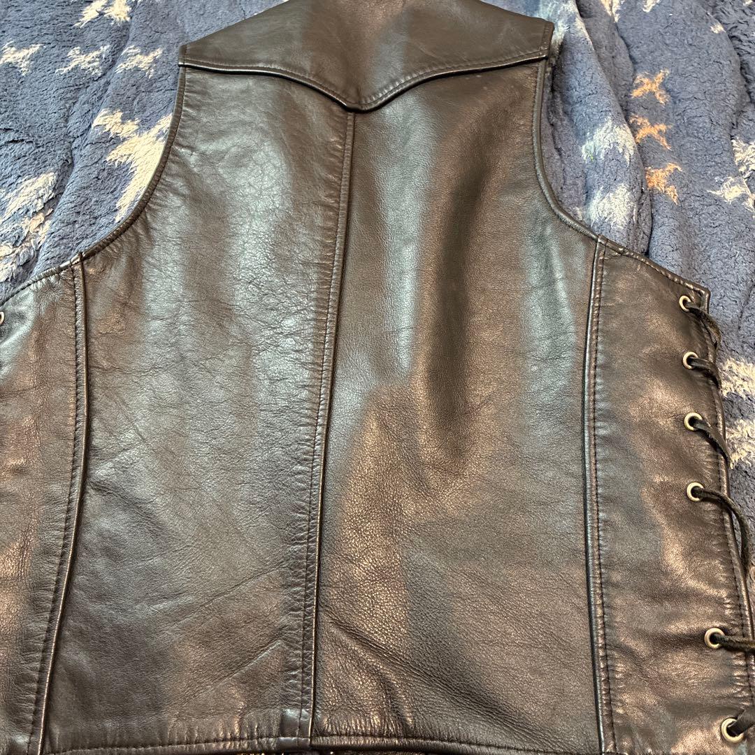 の*の様 schott レザーベスト　レザージャケット　サイズS
