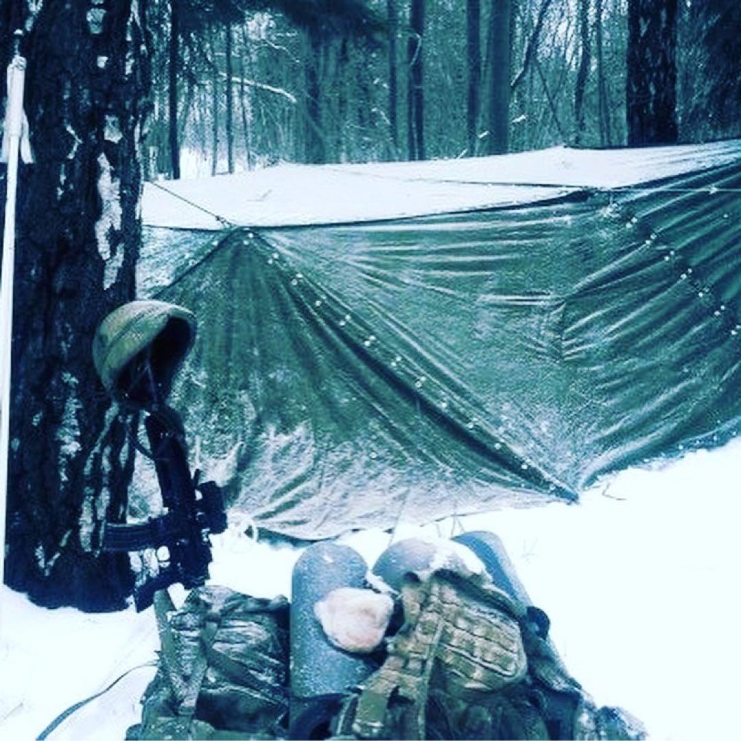 【軍幕屋】希少★ノルウェー軍テント★軍余剰品★4枚組