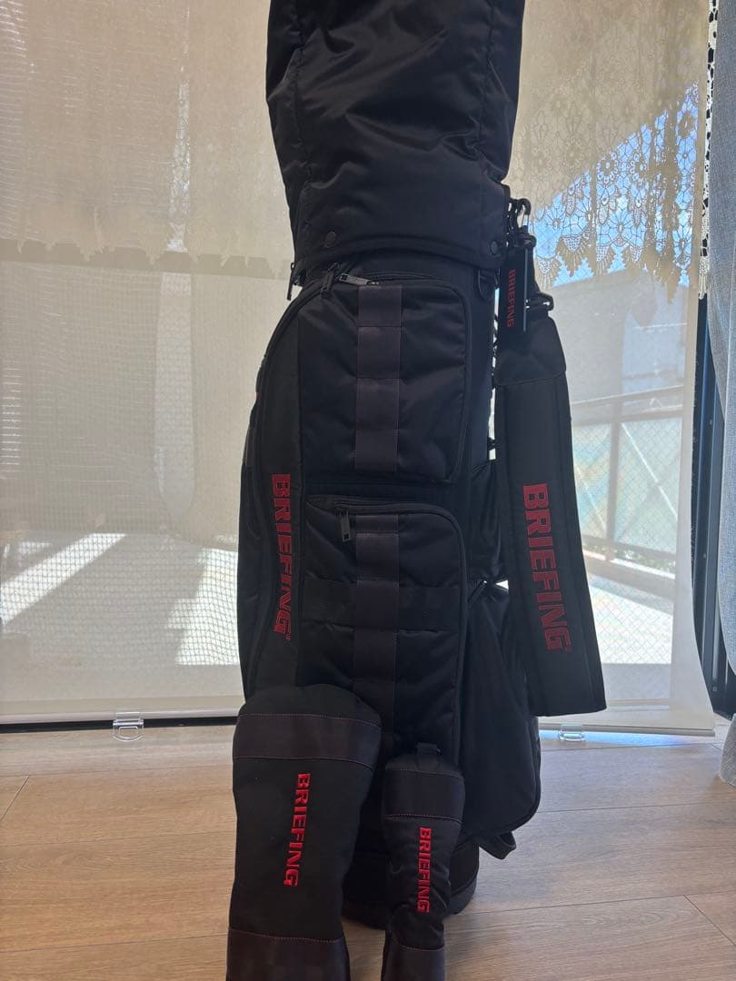 【CAFEさん専用】BRIEFING キャディバッグ(UT.1Wヘッドカバー付)