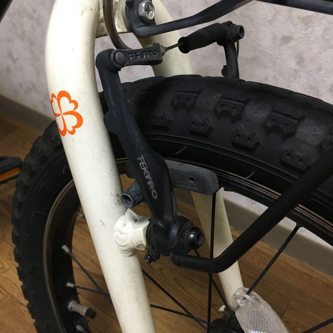 お値下げ中 ネイビー ヨツバサイクル 18インチ