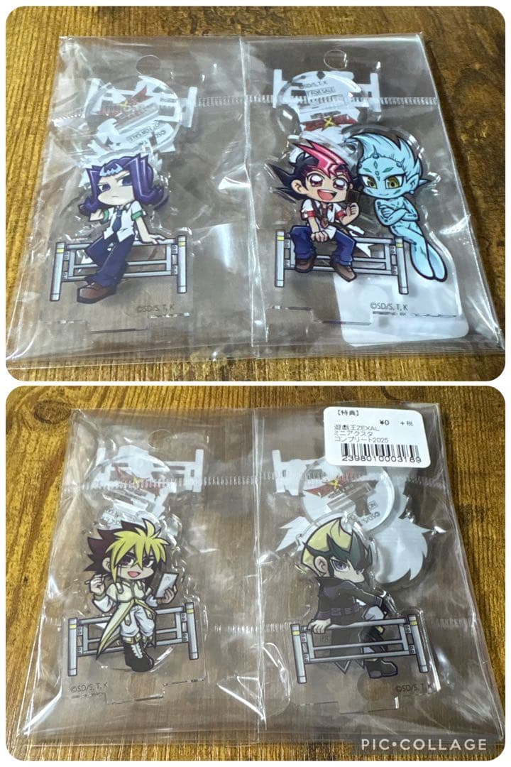 【新品】COSPA 遊戯王 ZEXAL 購入特典 ミニアクスタ コンプセット