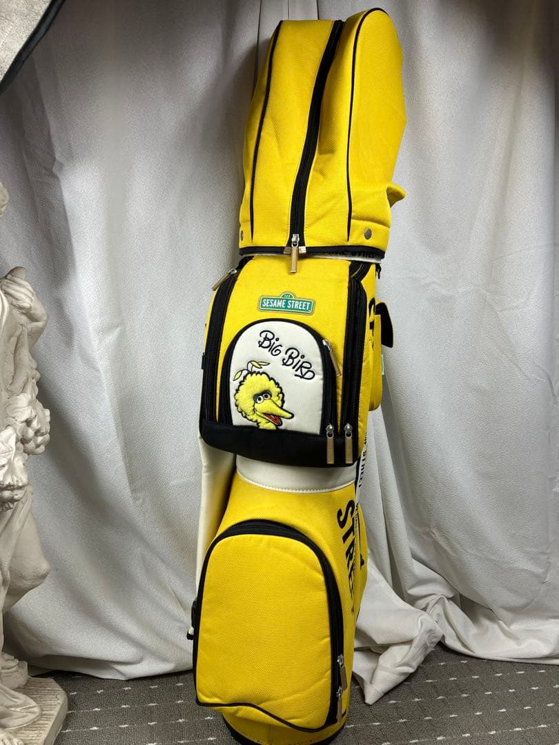 激レア　sesami street ゴルフバッグ　Big Bird