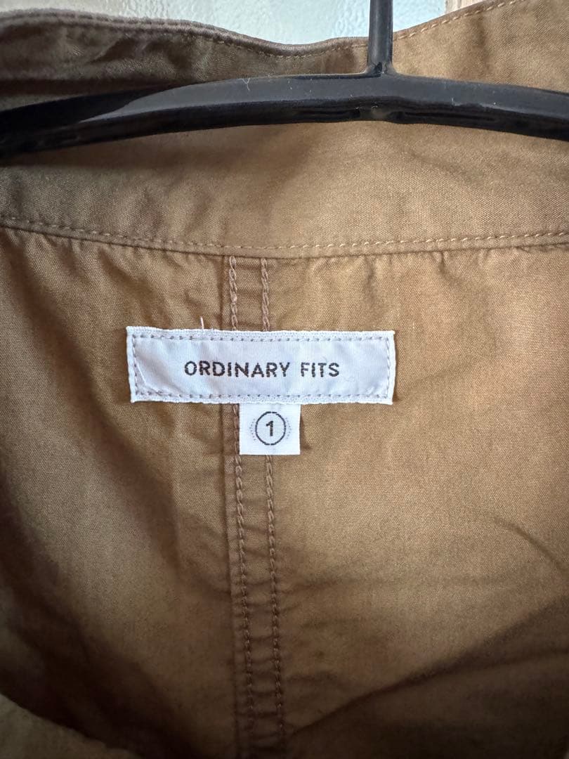 ORDINARY FITS ロングコート　カーキ