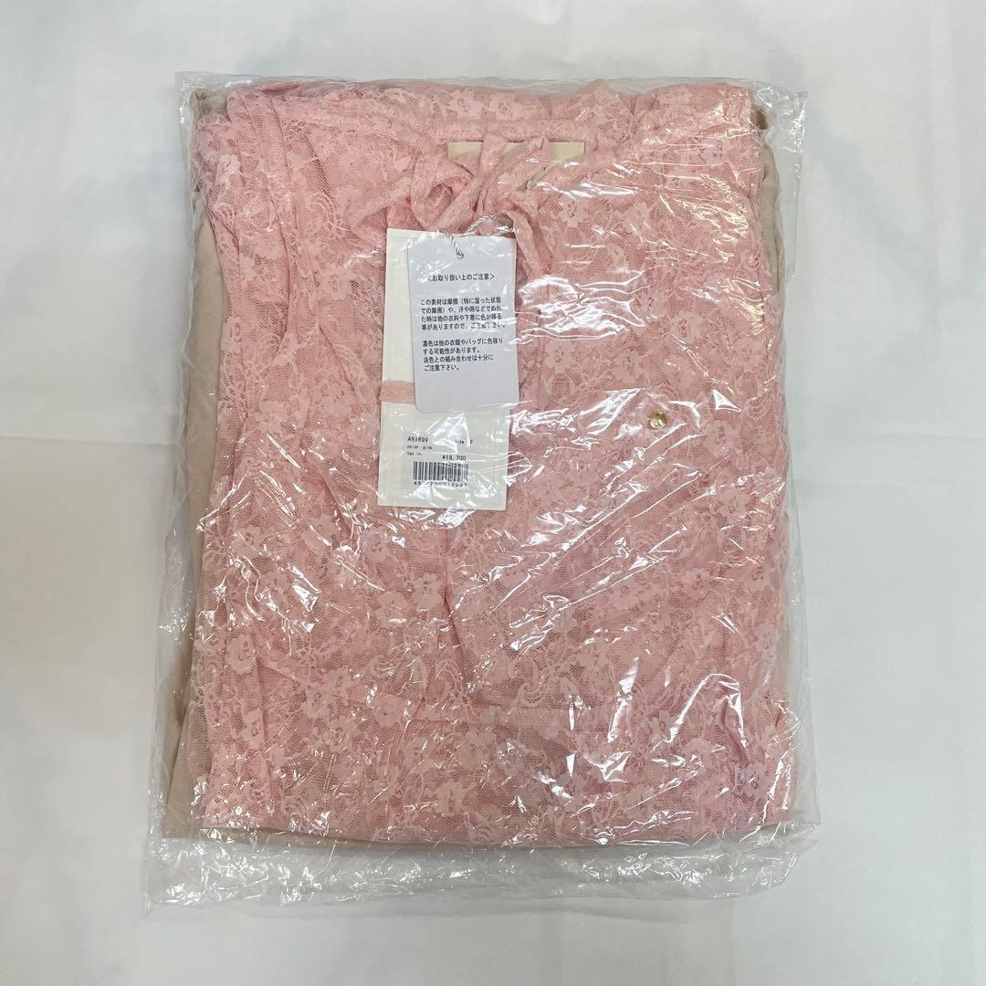 新品未開封　Cereza lace mini dress pink