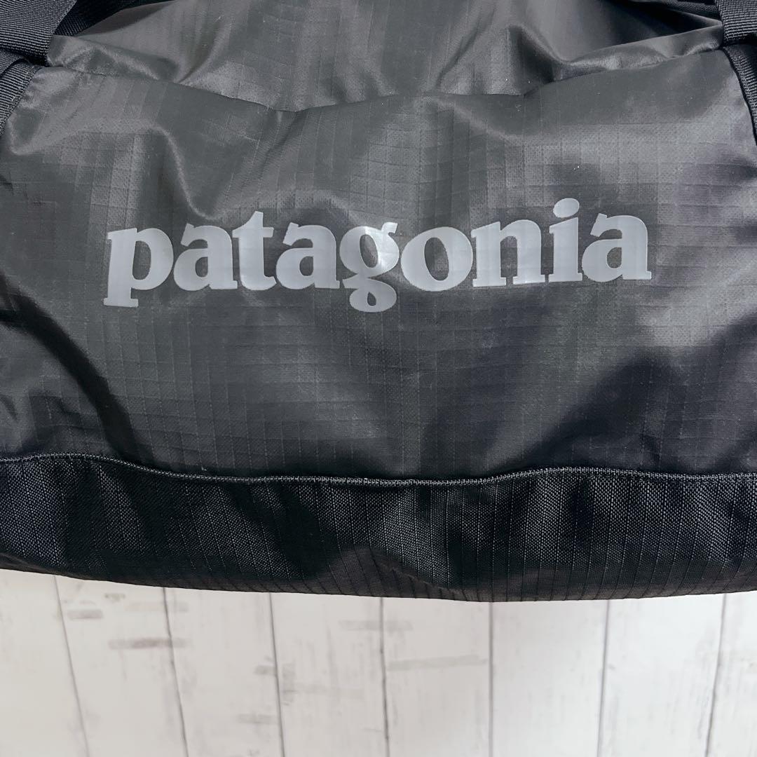【美品】パタゴニア ブラックホールダッフル 40L 黒 ボストン リュック 人気