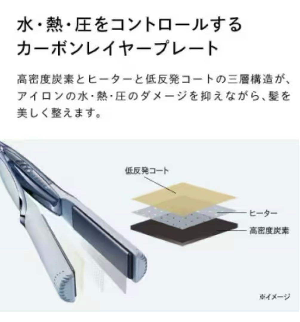 リファ ストレートアイロン プロ 海外対応 ヘアアイロン ホワイト