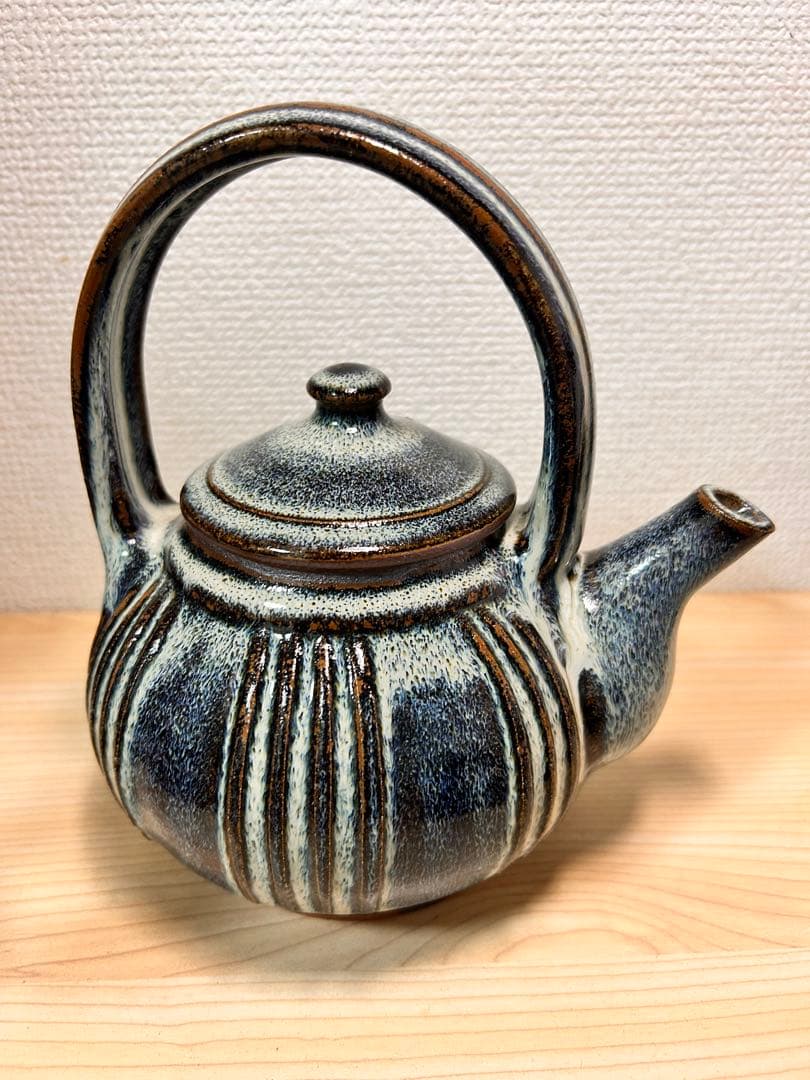湯町窯　共手土瓶　検）民藝　出西窯　舩木研兒　小鹿田焼　小代焼