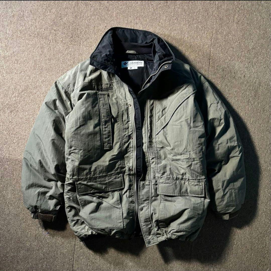 Columbia オリーブグリーン ダウンジャケット