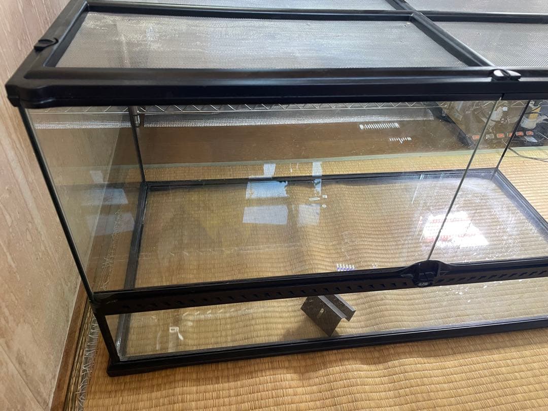 引取限定 GEX グラステラリウム9045 爬虫類 ケージ