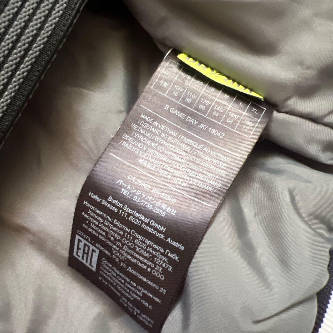 BURTON 子ども用スノーボードウェア M 140