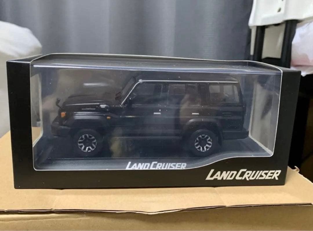 h*a様 ランドクルーザー70 ミニカー ブラック