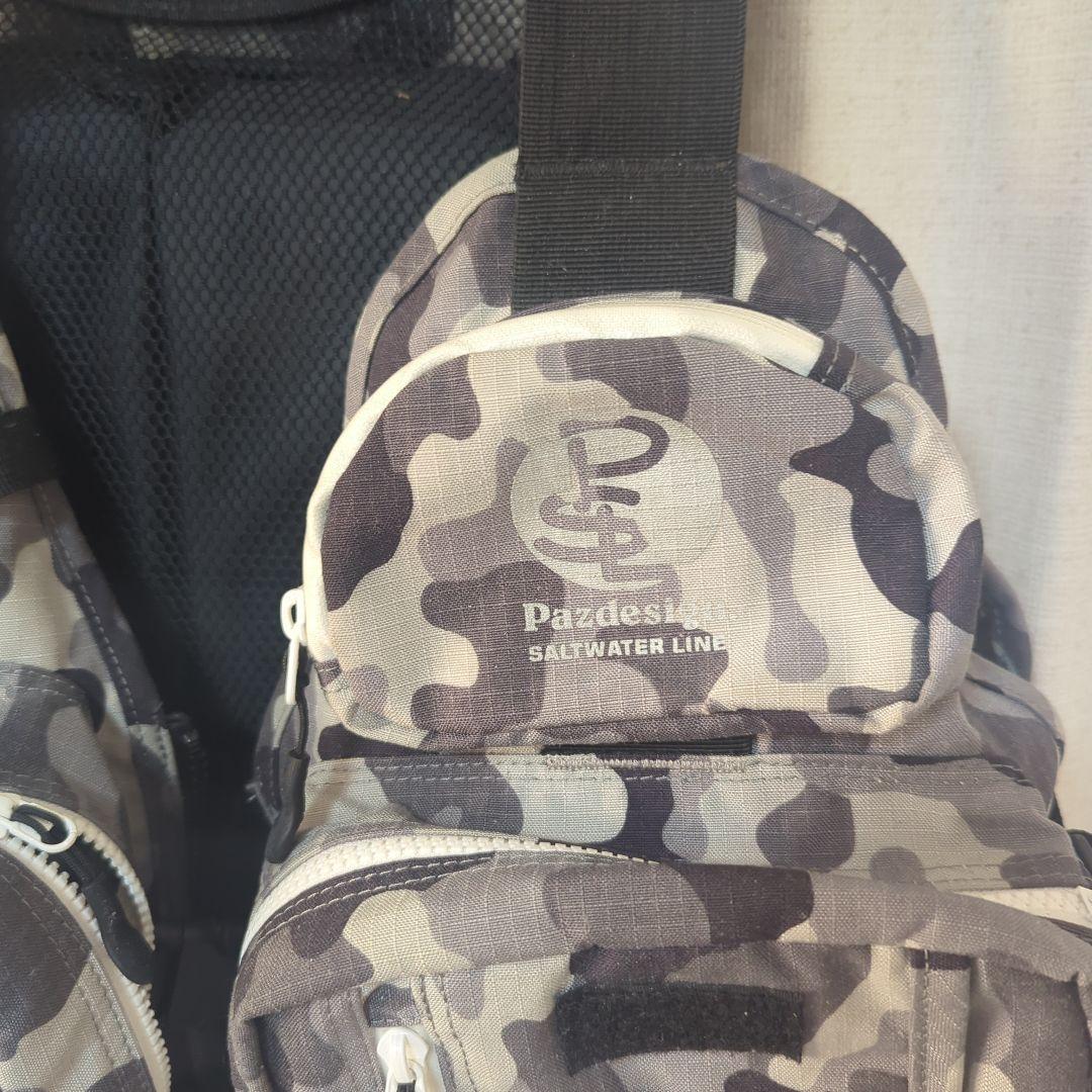 Pazdesign 迷彩ライフジャケット