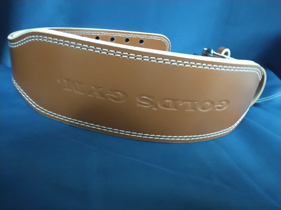 【タグ付き】Gold's Gym トレーニングパワーベルト Mサイズ