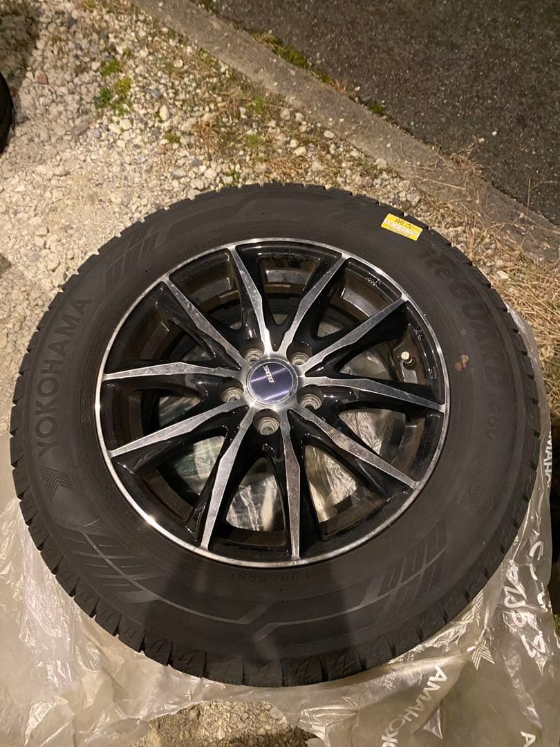 195/65R15スタッドレスタイヤ・ホイールセット ヨコハマ