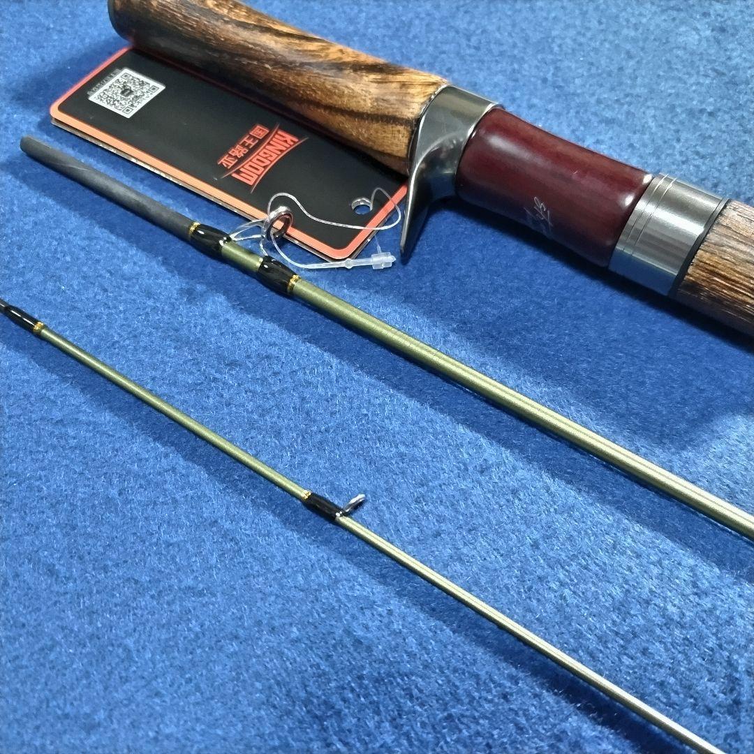 軽量マルチピースロッド 1.53m 5ft ベイト 3ピース トラウト 渓流