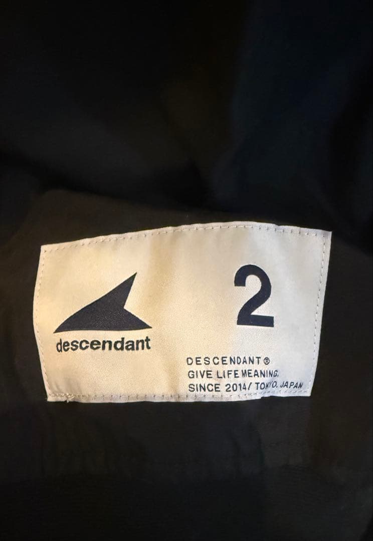 DESCENDANT トップス　黒