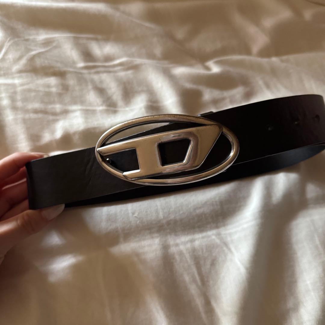 DIESEL レディース ロゴ ベルト