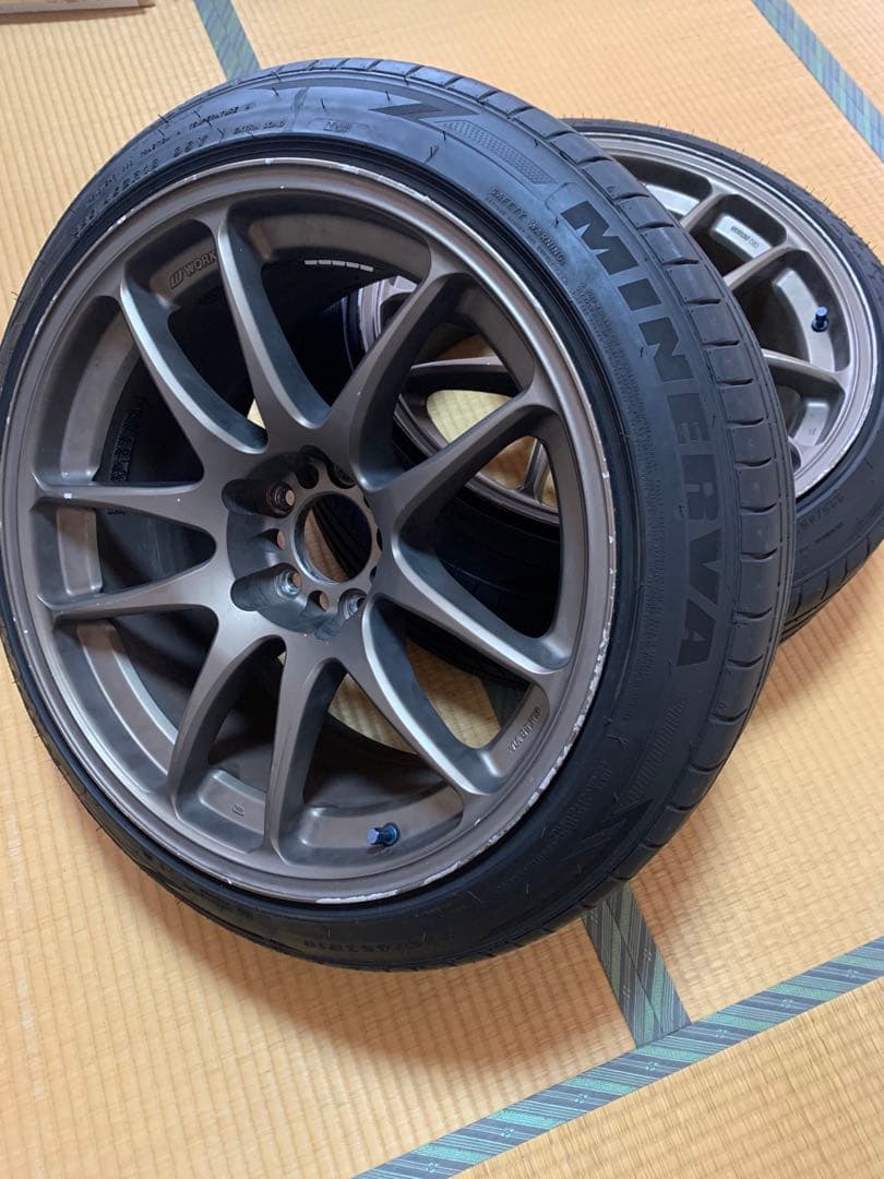 ひ*み様 ワーク　エモーション　kai 18インチ　9.5j 当時もの【2本】