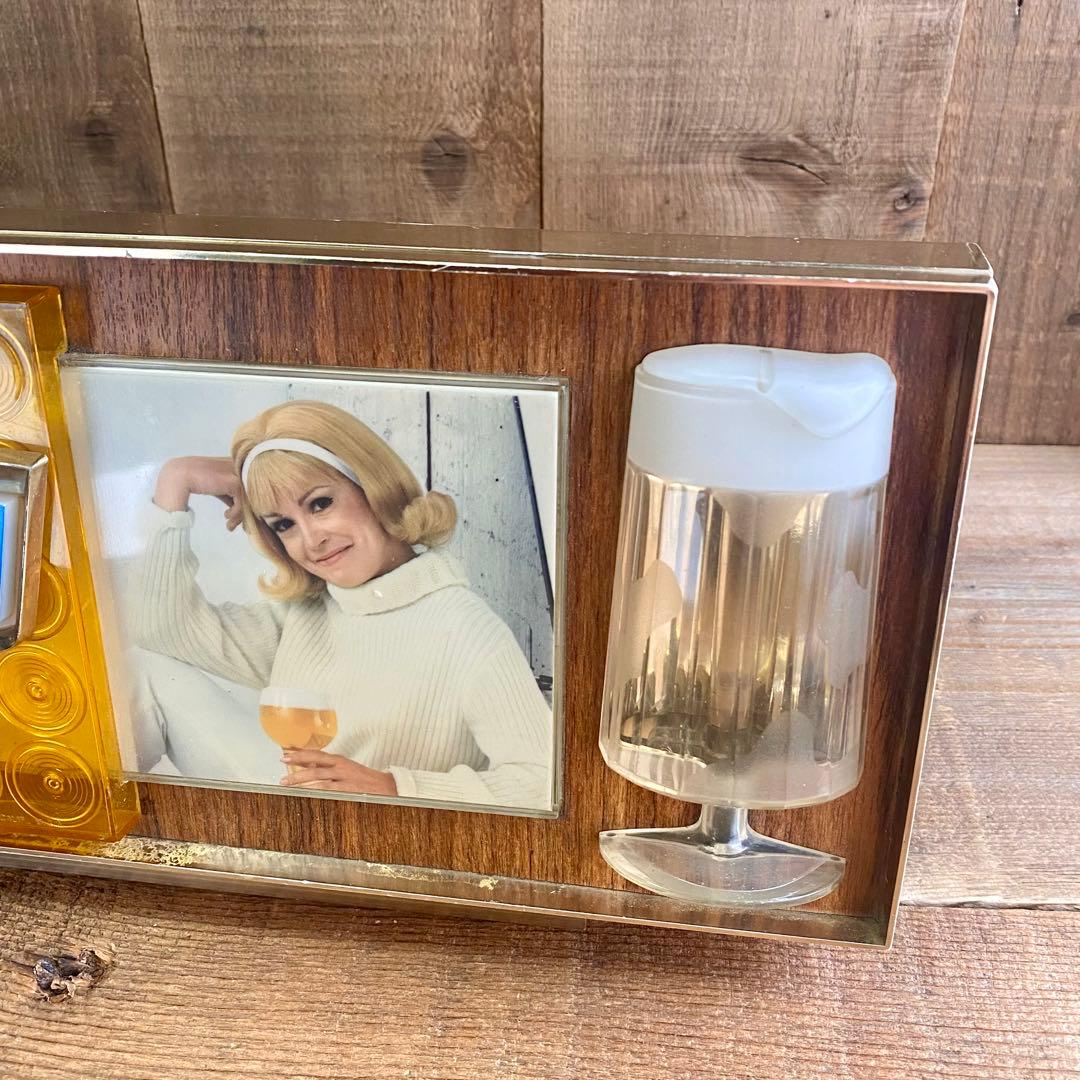 Burgermeister Beer★ナイトライトサインUSAビンテージ照明看板