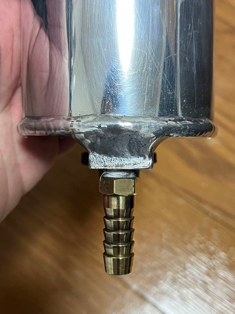 RE雨宮 RX-7 FD3S エアセパレータータンク ＊ジャンク品扱い