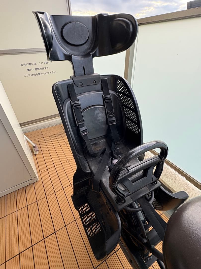 【引取限定】アンジェリーノプティットe／チャイルドシート／12.3Ah／現状渡し