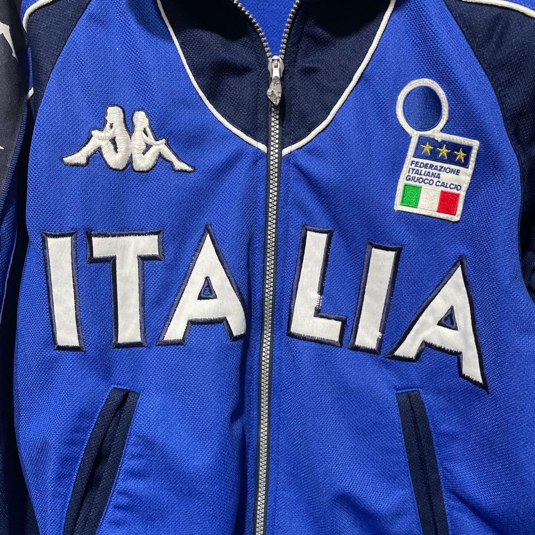 Kappa カッパ イタリア代表 ジャージ トラックジャケット 90s 刺繍