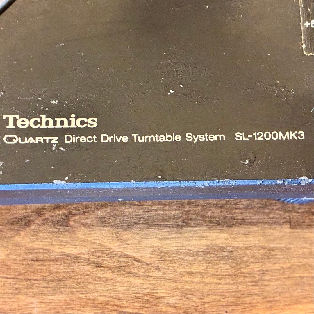 【ジャンク】Technics SL-1200MK3 ターンテーブル