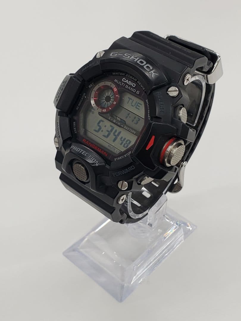 G-SHOCK レンジマン　GW-9400 MULTIBAND 6 ブラック