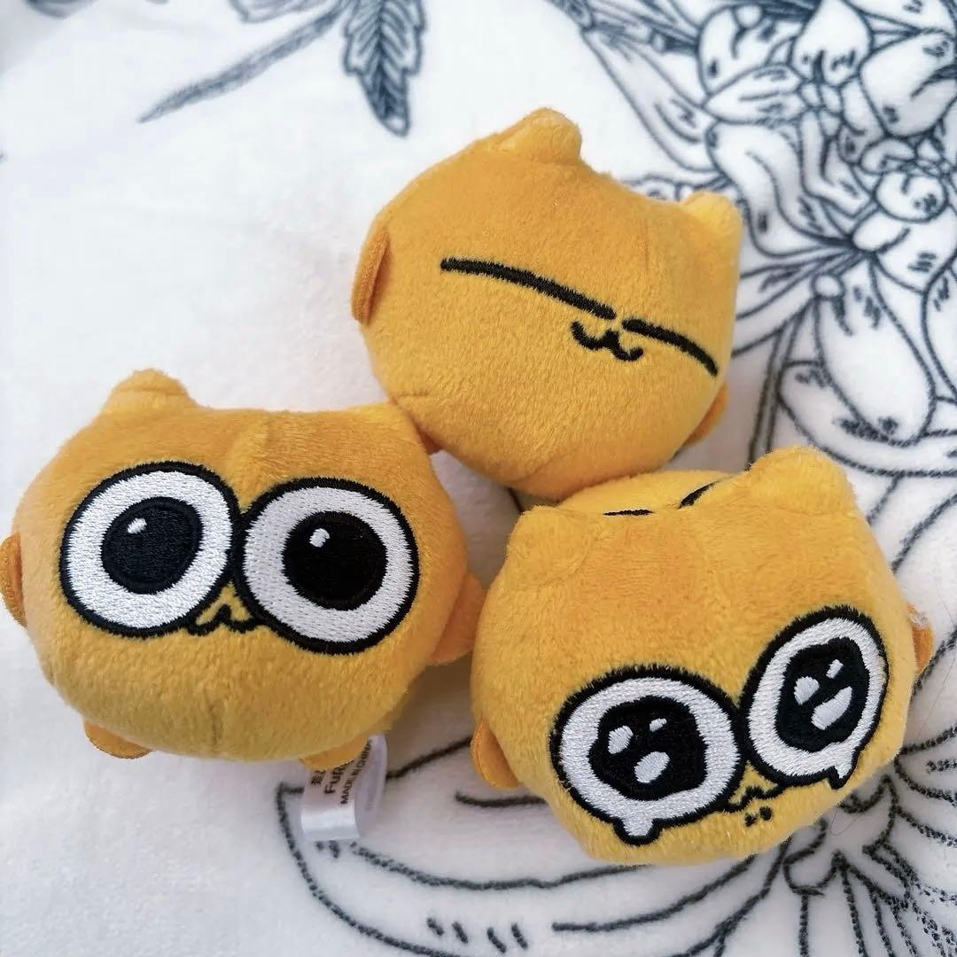 うんたねこ マスコット ぬいぐるみ 全3種セット