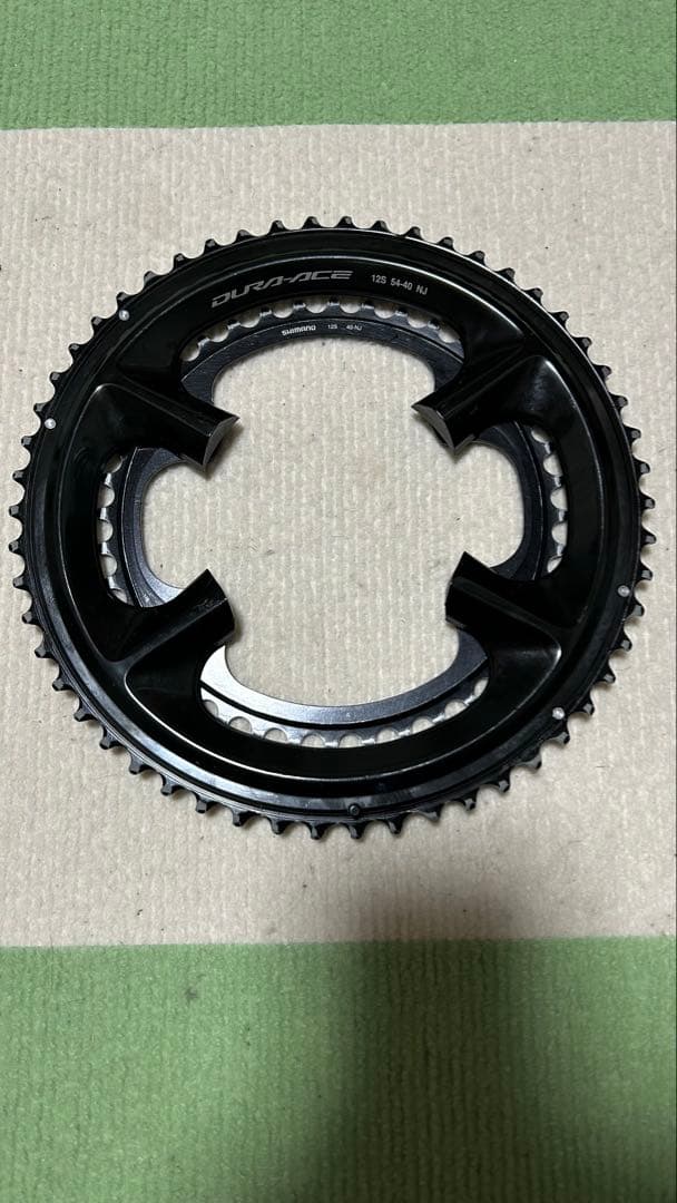 デュラエースチェーンリング 12s 54×40 程度良好