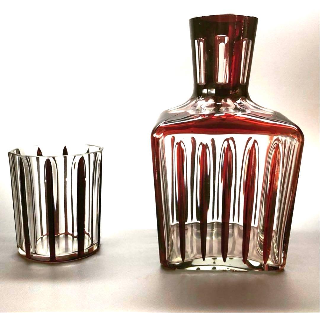 最終値下げ 切子　冠水瓶　アンティーク　日本製