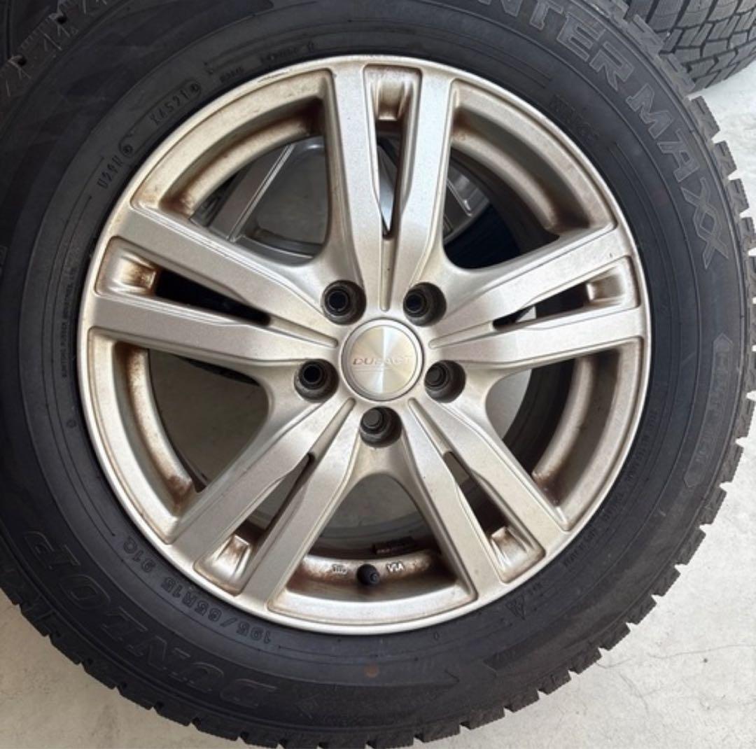 専用予定。購入可　バリ溝195/65R15 スタッドレス　pcd100 プリウス