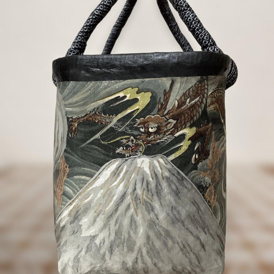 一閑張りバッグ13龍　Ｊohn Smith