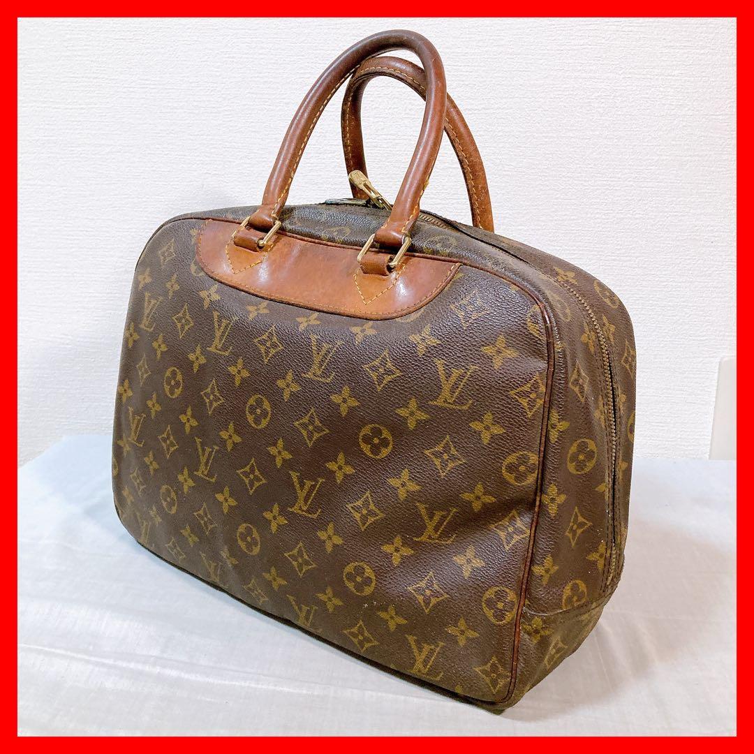 804 ルイヴィトン モノグラム　ハンドバッグ　ボストンバッグ　ドーヴィル