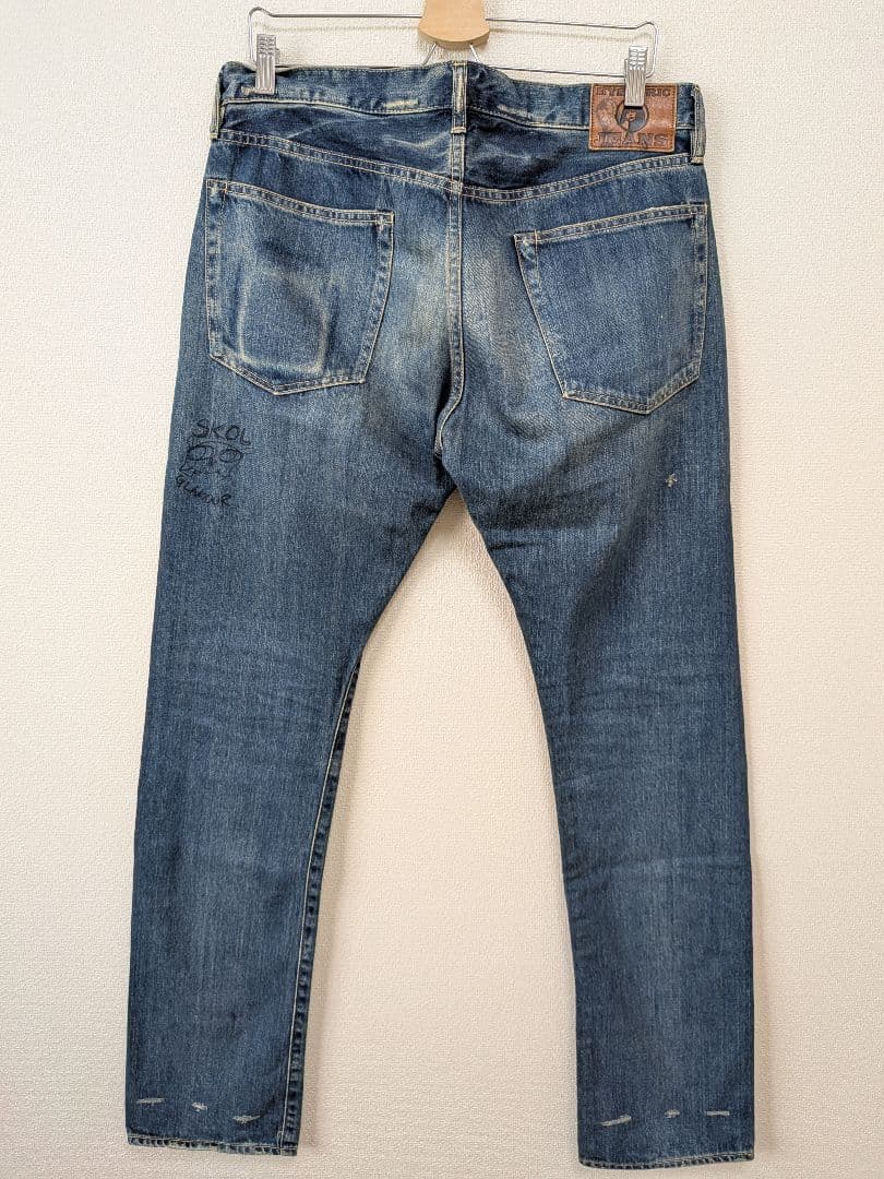 美品†Hysteric Glamour ×SKOLOCT コラボ限定デニム