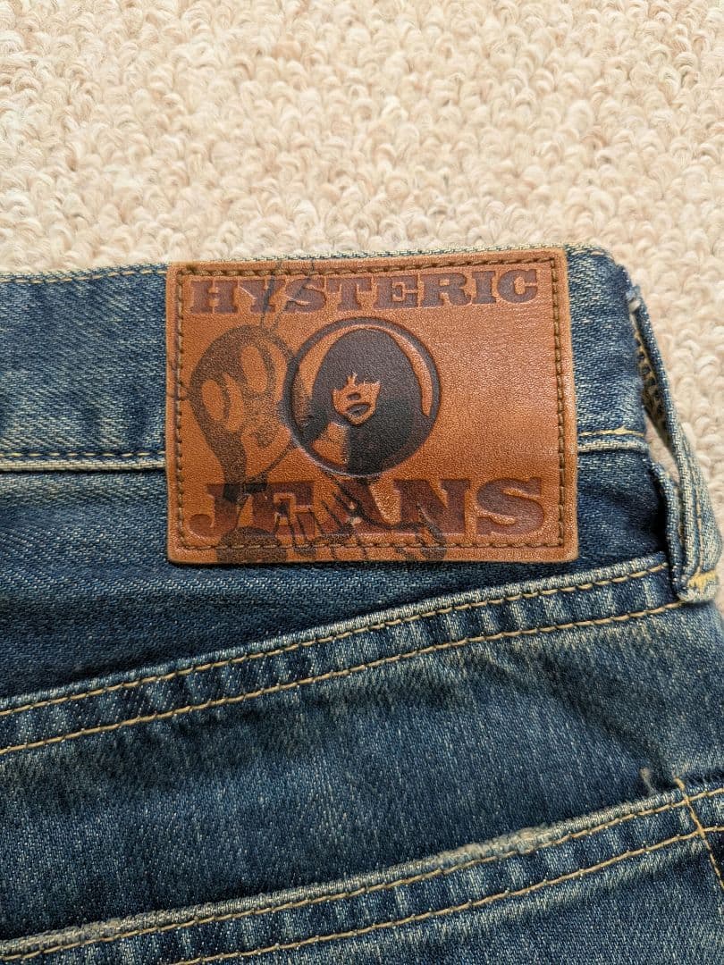 美品†Hysteric Glamour ×SKOLOCT コラボ限定デニム