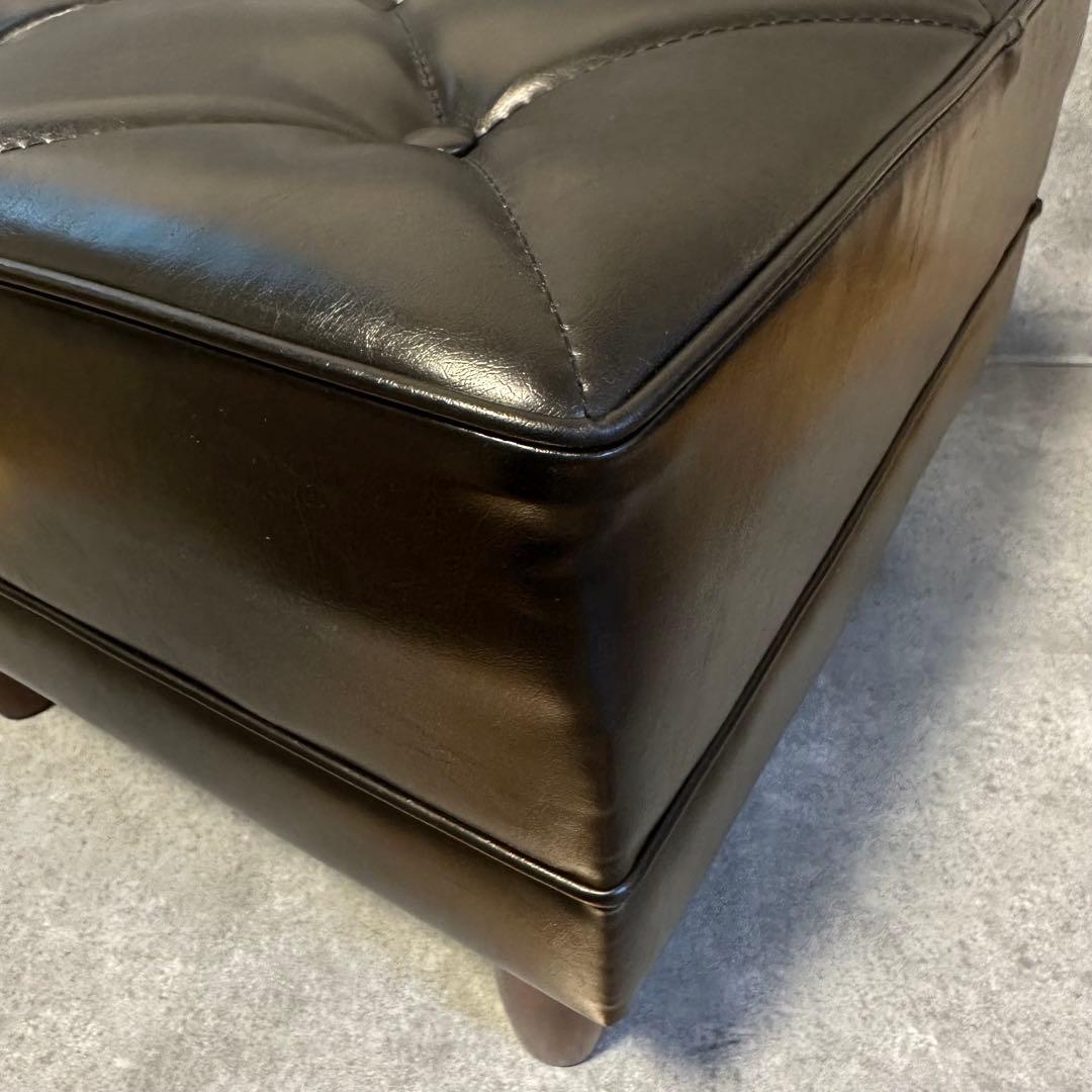 カリモク60 オットマン　ブラック　21年製